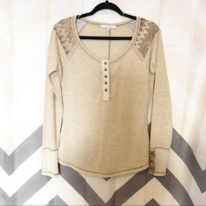 Miss Me long sleeve thermal shirt